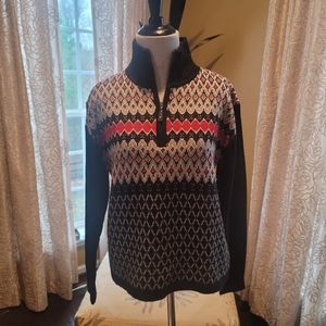 Vintage Meister Half Zip Sweater S/M